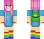 rainbow girl