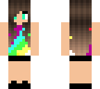rainbow girl