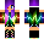 rainbow girl