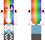 rainbow hair