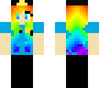 rainbow security girl