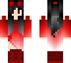 red dress