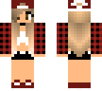 red flannel girl