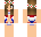 red white and blue bikini