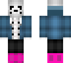 sans with pink shoes