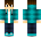 teal person