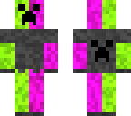 two collored creaper_green purple