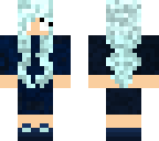 basic blue girl