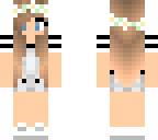 black and white suspenders skin