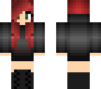 black sweater goth