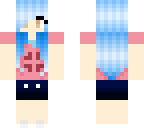 blue girl