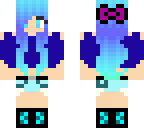 blue summer girl