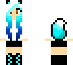 blue wolf girl