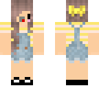chibi overalls