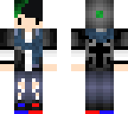 death cross angle jacket chibi boy