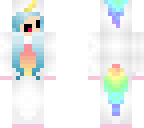 derp blue hair uni girl