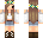edit of flower girl