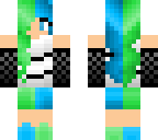 green and blue