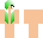 green hair skin base