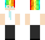 leo has rainbow hair