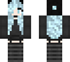 light blue gothic girl