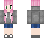pink-haired pigtail girl
