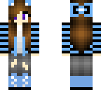 pretty blue girl