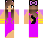 purple cat girl