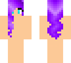 purple hair skin base