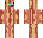 rainbow mustache bacon