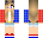 red white and blue wolfie