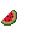 watermelon pixel art