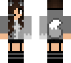 wolf girl with mic but has leggings