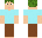 green hair