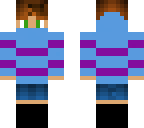 me as frisk from undertale remake