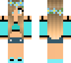 blue girl