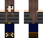 brown haired clothed