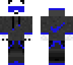 dark blue nike panda