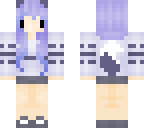 derpy purple fox girl