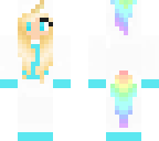 edited blonde unicorn