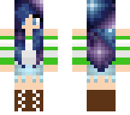 galaxy earth girl
