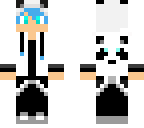 teen in panda hoodie 