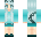 blue catgirl