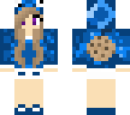 blue cookie girl