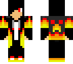 cool flame creeper man