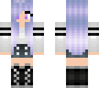 cute purple girl