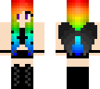 gothic rainbow fallen angel