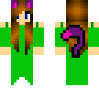 me in a green prom dress