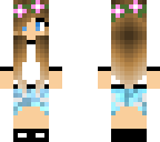summer flower girl