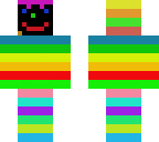 very happy rainbow man
